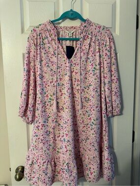 Crown & Ivy™ Plus Size 3/4 Sleeve Peasant Dress - NWT